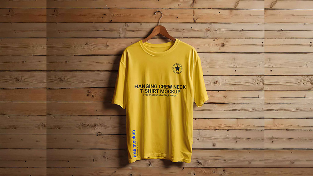 Hanging-Crew-Neck-T-Shirt-Mockup1